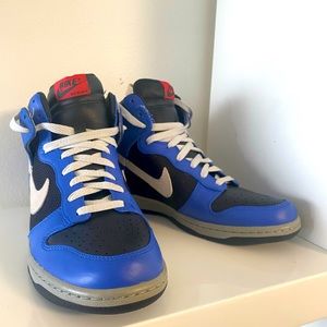 NIKE DUNK HIGH PREMIUM CRACK VARSITY ROYAL - NEW